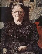 Edouard Vuillard Mother glasses Vial oil on canvas